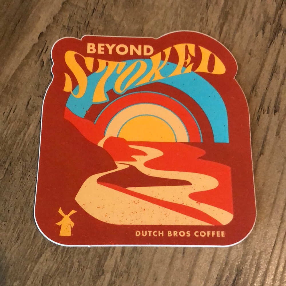 Dutch Bros Decal - Beyond Stoked